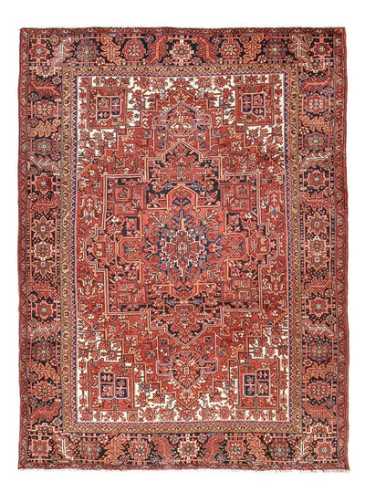 Heriz Teppich 255x337cm - Perserteppich - rot