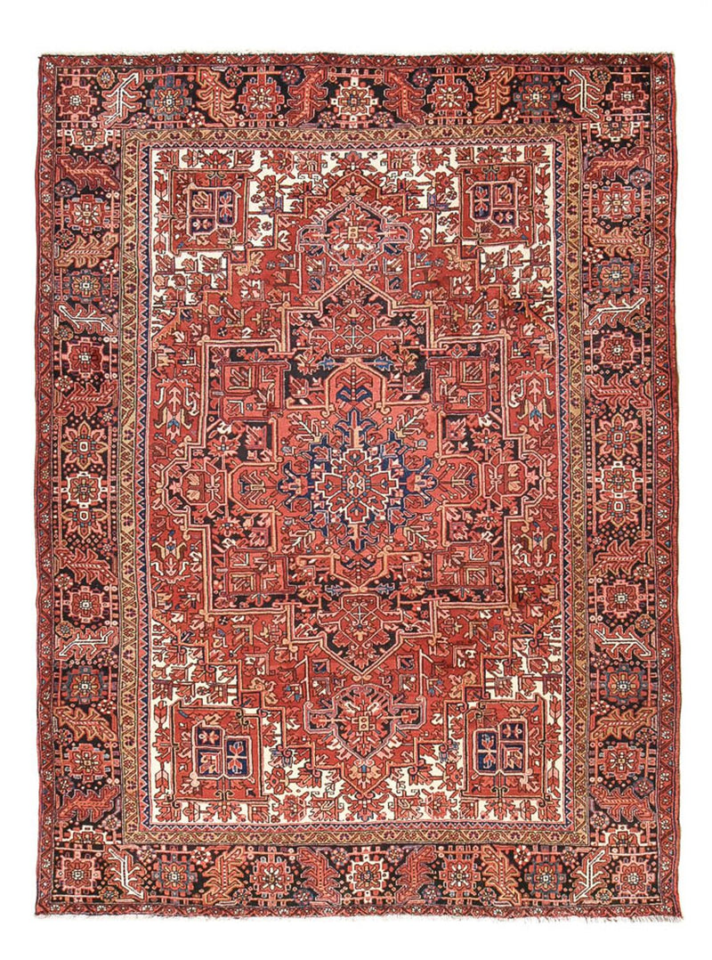 Heriz Teppich 255x337cm - Perserteppich - rot