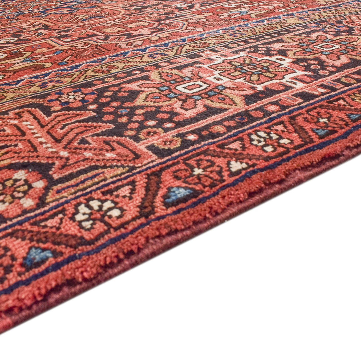 Heriz Teppich 255x337cm - Perserteppich - rot