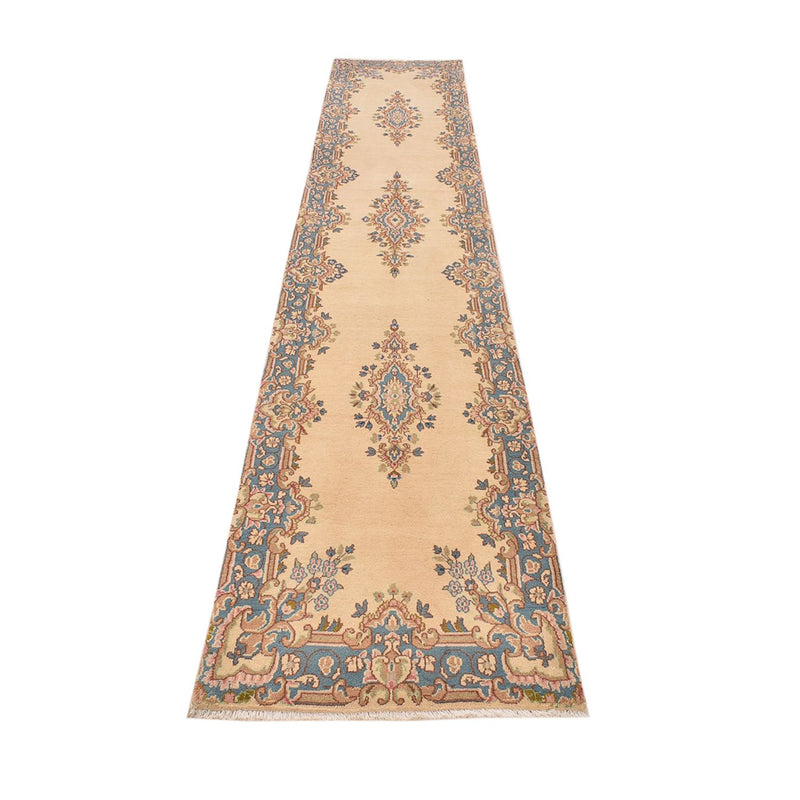 Rafsanjan Teppich 75x408cm - Perserteppich - beige