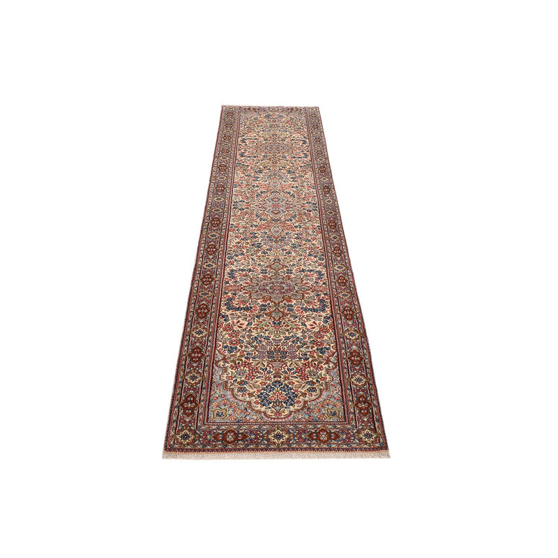 Rafsanjan Teppich 77x373cm - Perserteppich - hellbeige