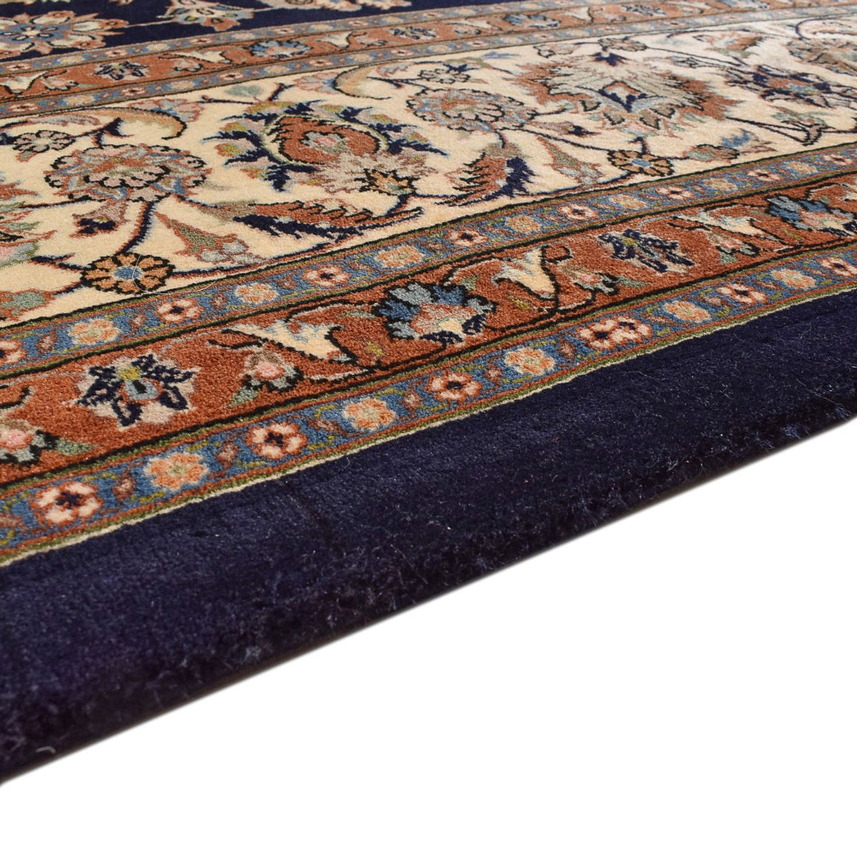 Maschad Teppich 297x390cm - Perserteppich - dunkelblau