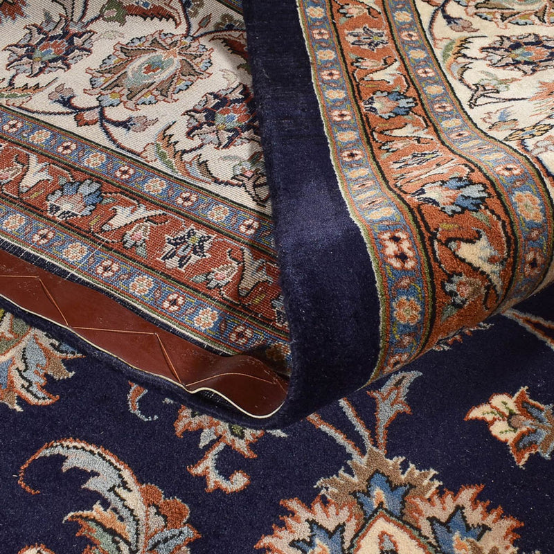Maschad Teppich 297x390cm - Perserteppich - dunkelblau