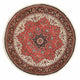 Bidjar - Zanjan Teppich 150x150cm - Perserteppich - rot