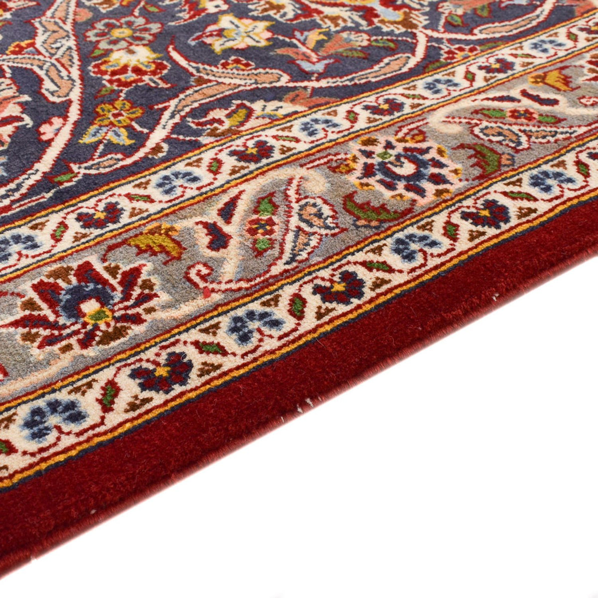 Keshan Teppich 303x412cm - Perserteppich - dunkelrot