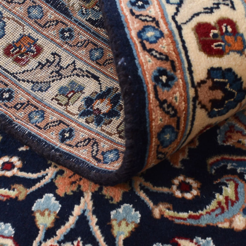 Kaschmar Teppich 80x290cm - Perserteppich - dunkelblau