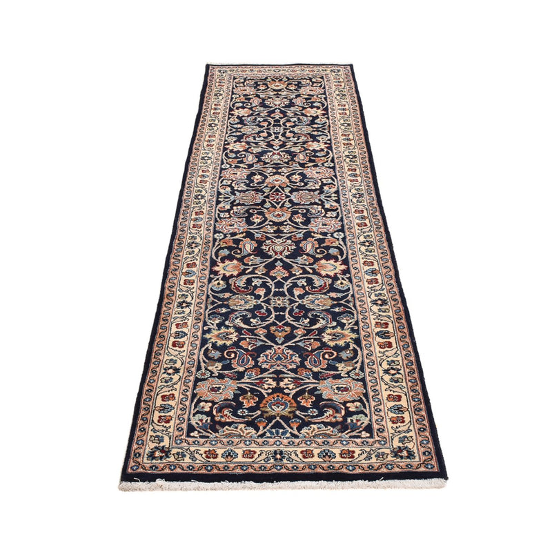 Kaschmar Teppich 80x290cm - Perserteppich - dunkelblau