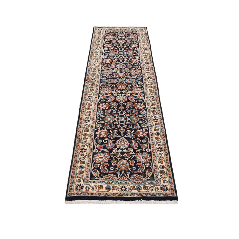 Kaschmar Teppich 75x295cm - Perserteppich - dunkelblau