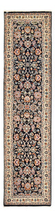 Kaschmar Teppich 75x298cm - Perserteppich - dunkelblau