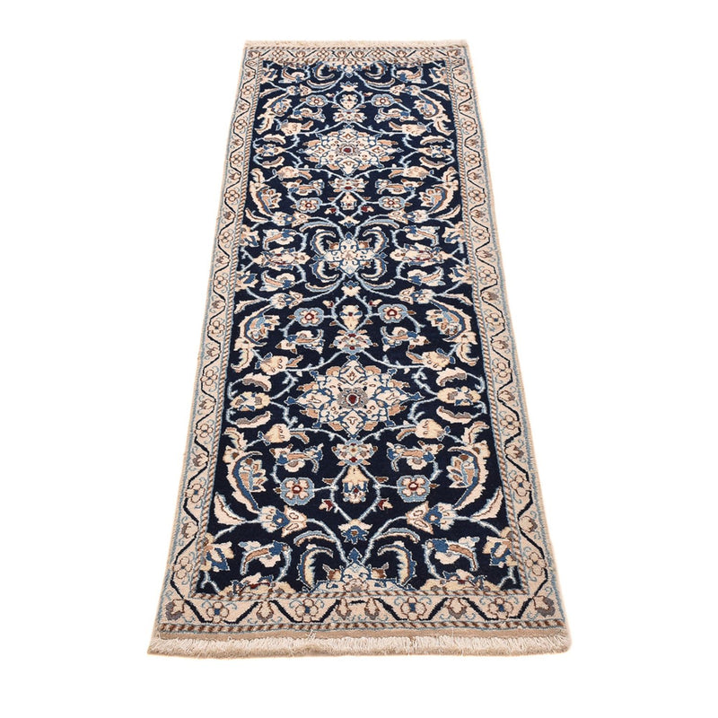 Nain - 9La Teppich 56x185cm - Perserteppich - dunkelblau