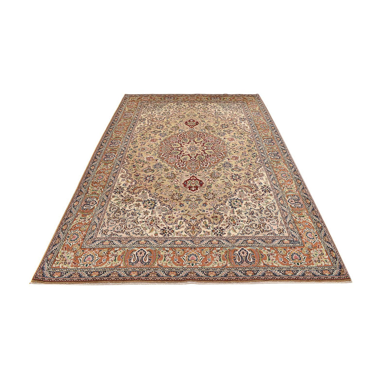 Täbriz - 50 Raj Teppich 203x316cm - Perserteppich - sand