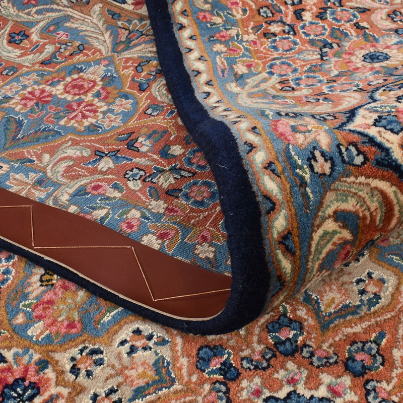 Rafsanjan Teppich 203x312cm - Perserteppich - dunkelblau