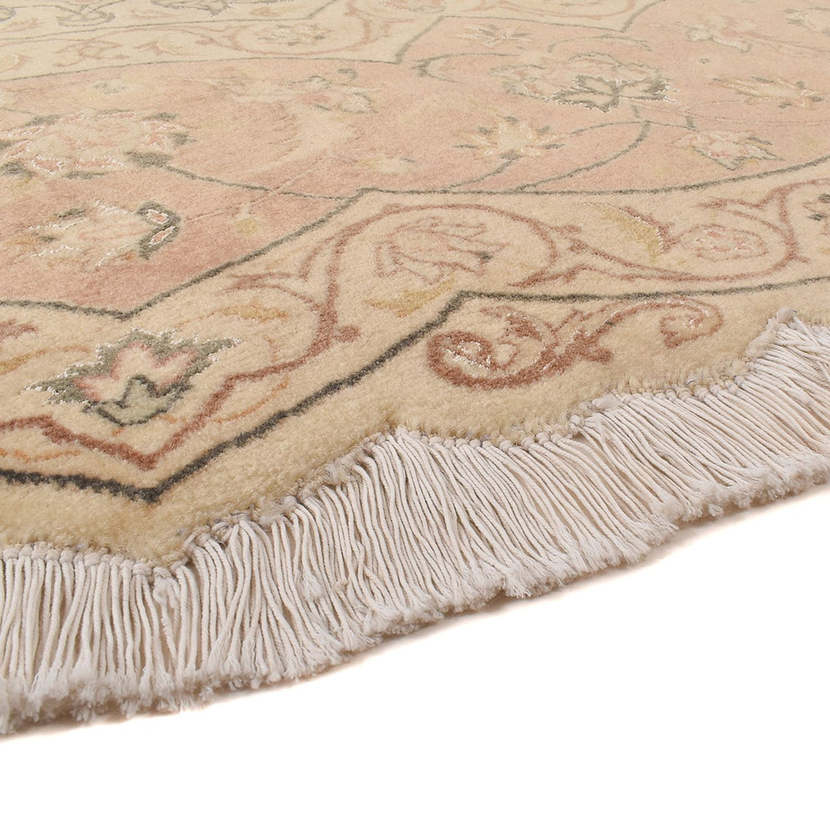 Täbriz - 60 Raj Teppich 310x310cm - Perserteppich - beige