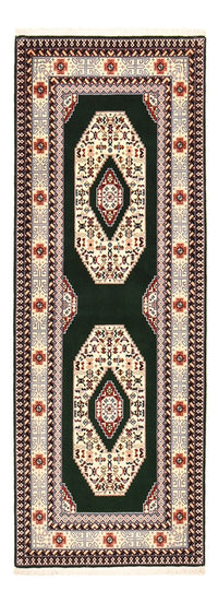 Täbriz - 50 Raj Teppich 74x202cm - Perserteppich - dunkelblau – product image