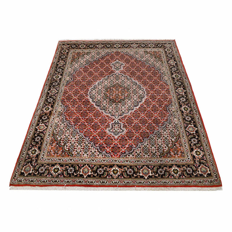 Täbriz - 40 Raj Teppich 153x203cm - Perserteppich - rost