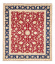 Täbriz - 50 Raj Teppich 253x290cm - Perserteppich - rot