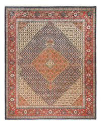 Täbriz - 40 Raj Teppich 302x383cm - Perserteppich - rost – product image