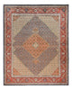 Täbriz - 40 Raj Teppich 302x383cm - Perserteppich - rost