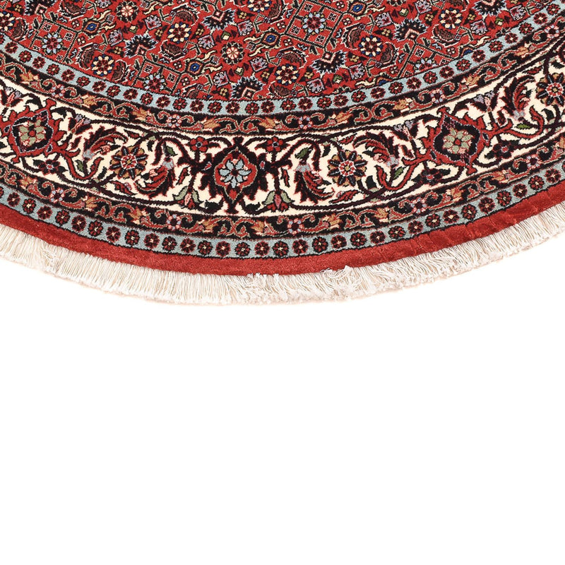 Bidjar - Zanjan Teppich 150x150cm - Perserteppich - dunkelrot