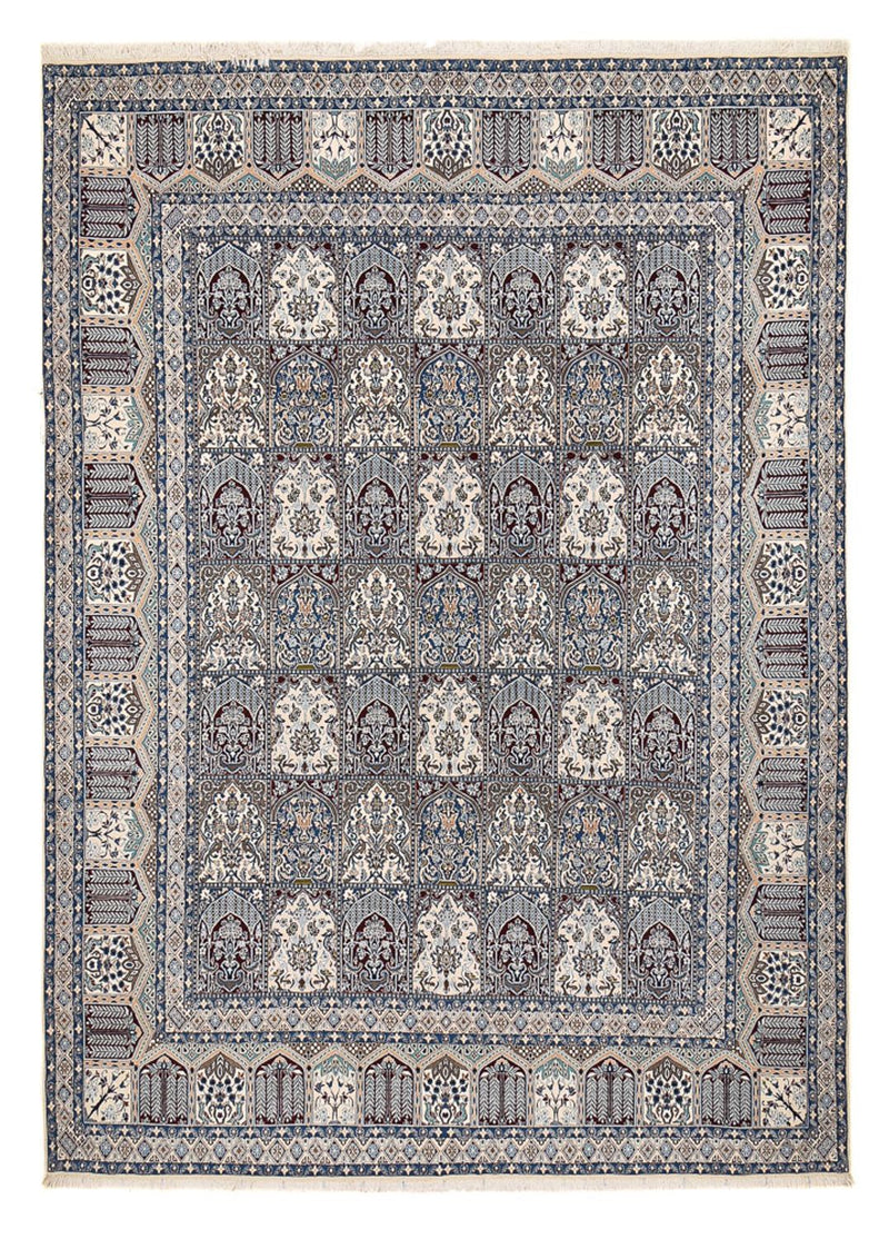 Nain - 6La Teppich 301x413cm - Perserteppich - grau