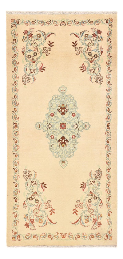 Keshan Teppich 75x158cm - Perserteppich - beige