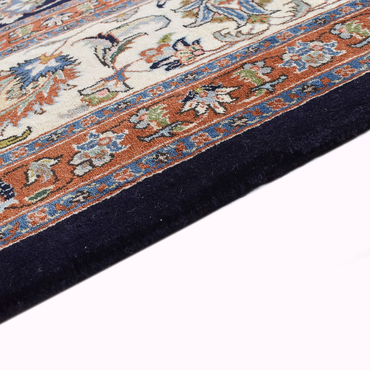 Maschad Teppich 252x344cm - Perserteppich - dunkelblau