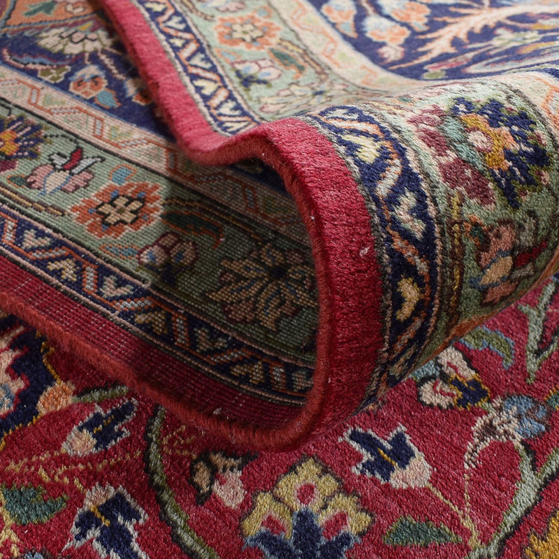Täbriz - 40 Raj Teppich 343x508cm - Perserteppich - rot