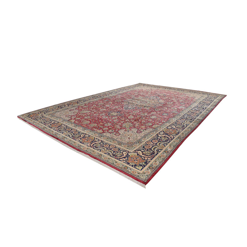Täbriz - 40 Raj Teppich 343x508cm - Perserteppich - rot