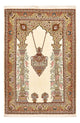 Täbriz - 50 Raj Teppich 102x160cm - Perserteppich - mehrfarbig