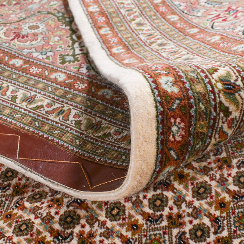 Täbriz - 50 Raj Teppich 356x500cm - Perserteppich - dunkelbeige
