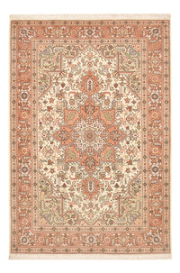 Täbriz - 50 Raj Teppich 102x159cm - Perserteppich - hellrot – product image