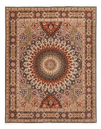 Täbriz - 50 Raj Teppich 205x260cm - Perserteppich - dunkelbeige – product image