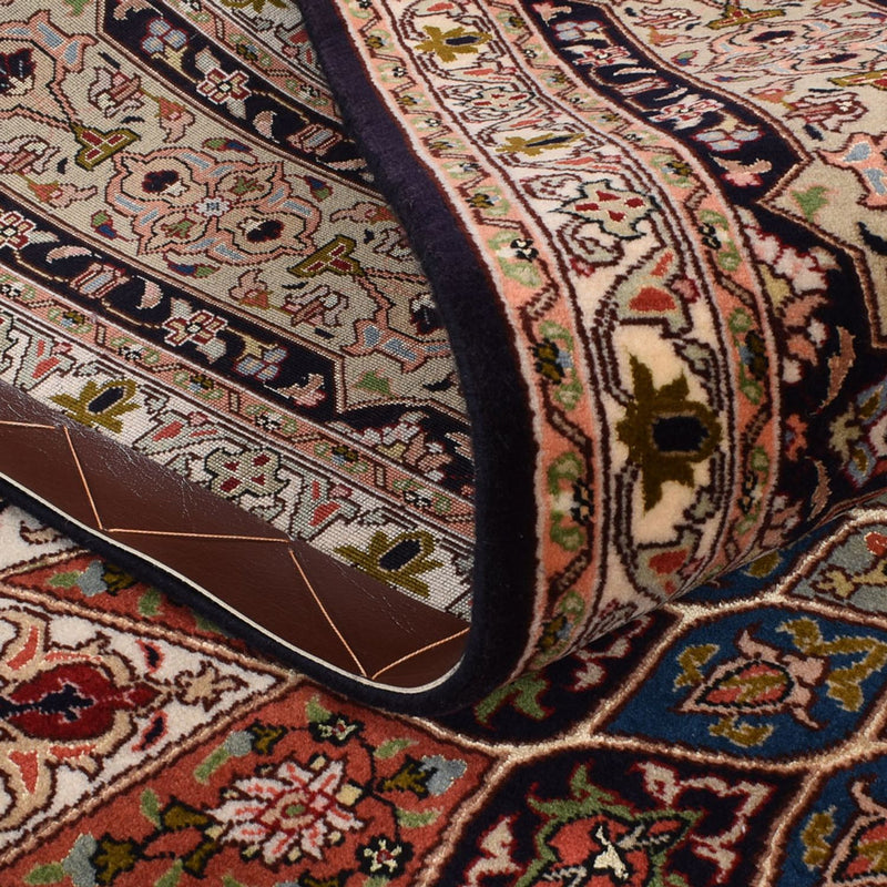 Täbriz - 50 Raj Teppich 205x260cm - Perserteppich - dunkelbeige
