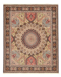 Täbriz - 50 Raj Teppich 208x250cm - Perserteppich - dunkelbeige – product image