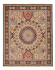 Täbriz - 50 Raj Teppich 208x250cm - Perserteppich - dunkelbeige