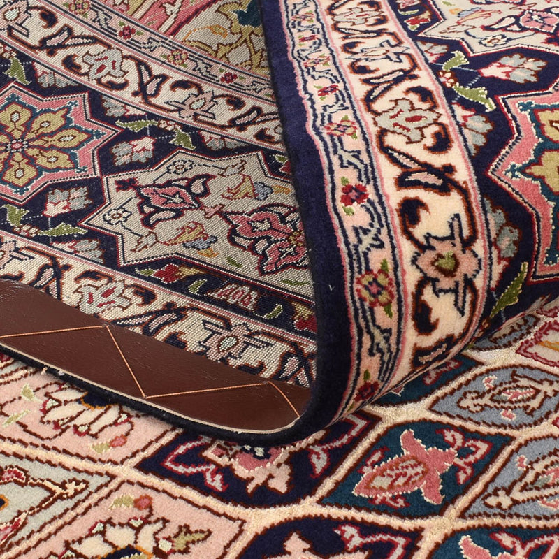 Täbriz - 50 Raj Teppich 208x250cm - Perserteppich - dunkelbeige