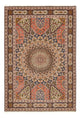 Täbriz - 50 Raj Teppich 170x250cm - Perserteppich - dunkelbeige