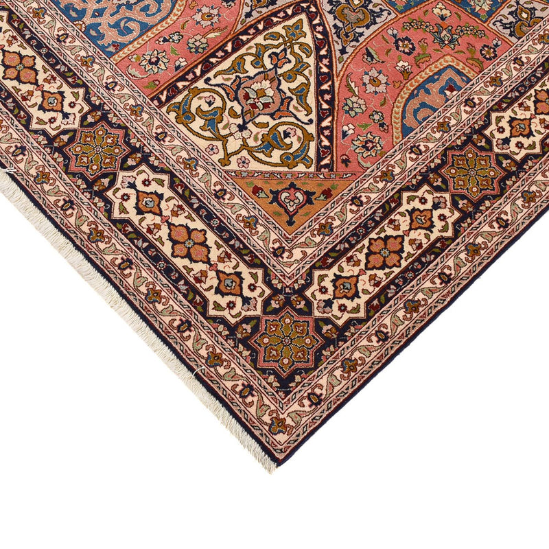 Täbriz - 50 Raj Teppich 170x250cm - Perserteppich - dunkelbeige