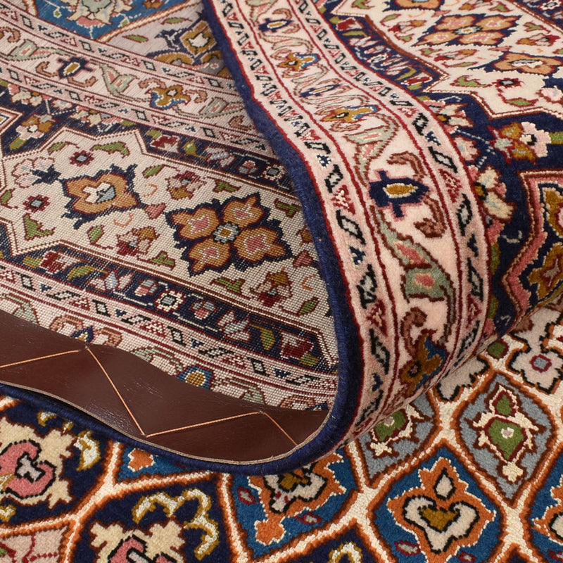 Täbriz - 50 Raj Teppich 170x250cm - Perserteppich - dunkelbeige