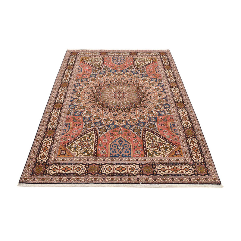 Täbriz - 50 Raj Teppich 170x250cm - Perserteppich - dunkelbeige