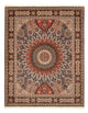 Täbriz - 50 Raj Teppich 205x255cm - Perserteppich - dunkelbeige