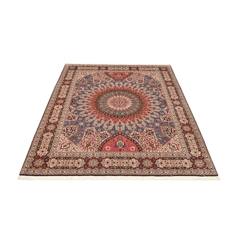 Täbriz - 50 Raj Teppich 205x255cm - Perserteppich - dunkelbeige