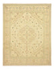 Täbriz - 50 Raj Teppich 202x257cm - Perserteppich - sand