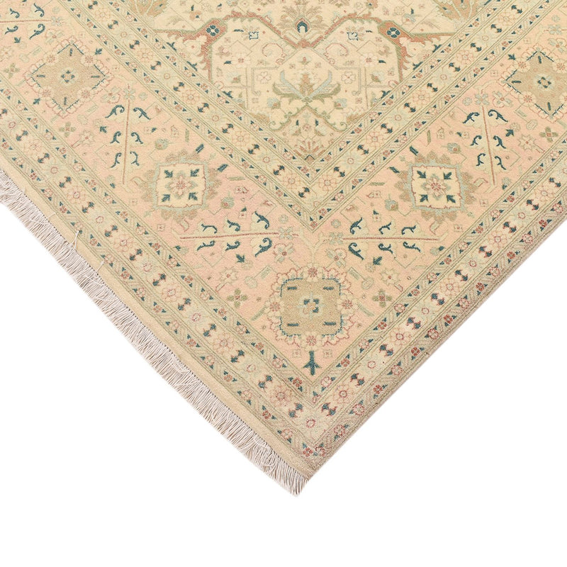 Täbriz - 50 Raj Teppich 202x257cm - Perserteppich - sand