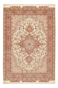 Täbriz - 50 Raj Teppich 105x161cm - Perserteppich - hellrot – product image