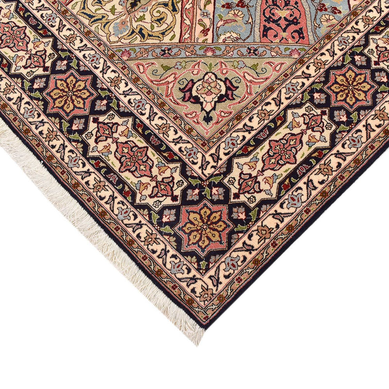 Täbriz - 50 Raj Teppich 204x250cm - Perserteppich - mehrfarbig