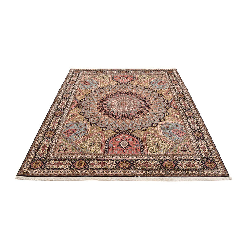 Täbriz - 50 Raj Teppich 204x250cm - Perserteppich - mehrfarbig