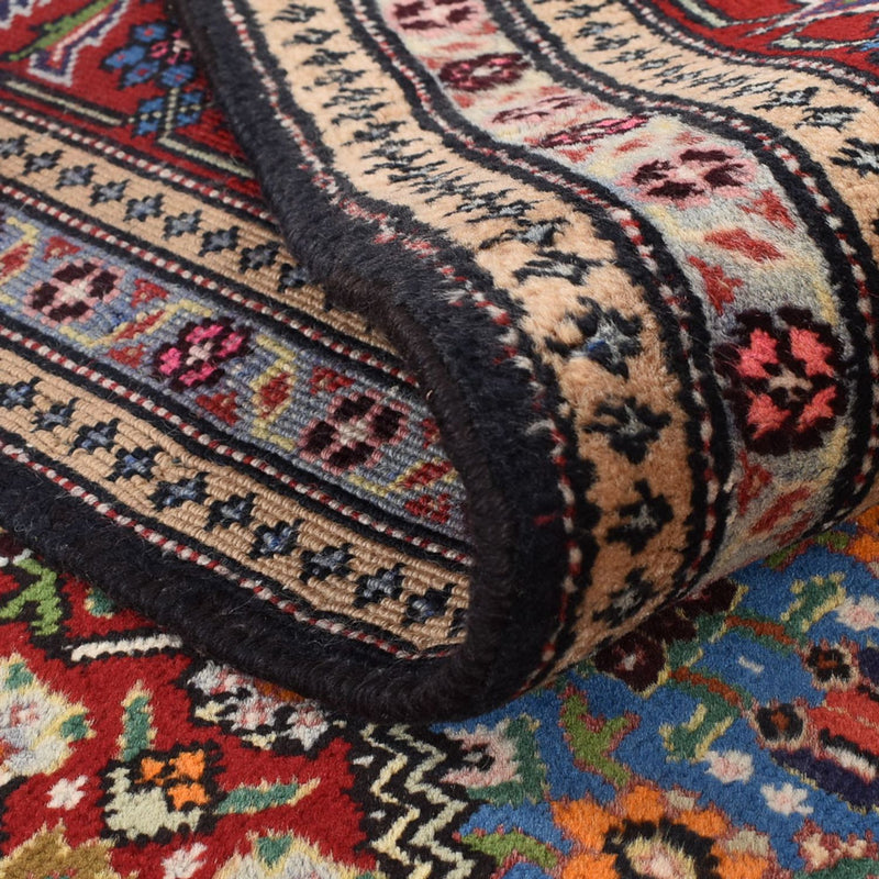 Ardebil Teppich 195x292cm - Perserteppich - bordeauxrot