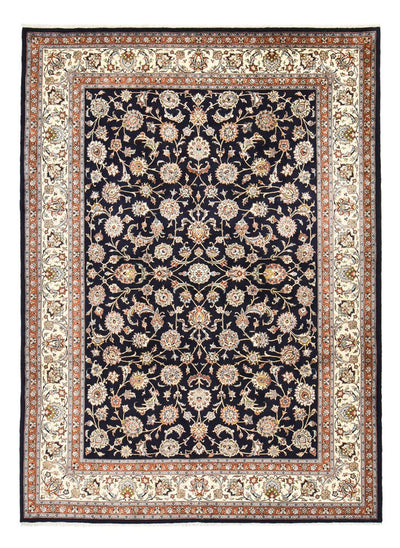 Maschad Teppich 248x345cm - Perserteppich - dunkelblau