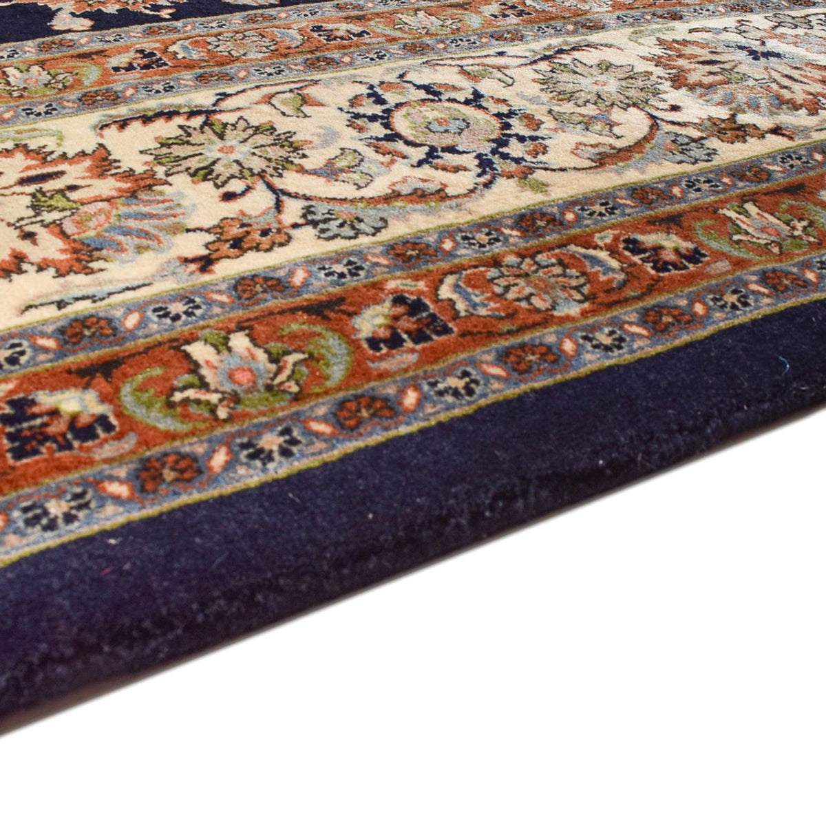 Maschad Teppich 302x381cm - Perserteppich - dunkelblau